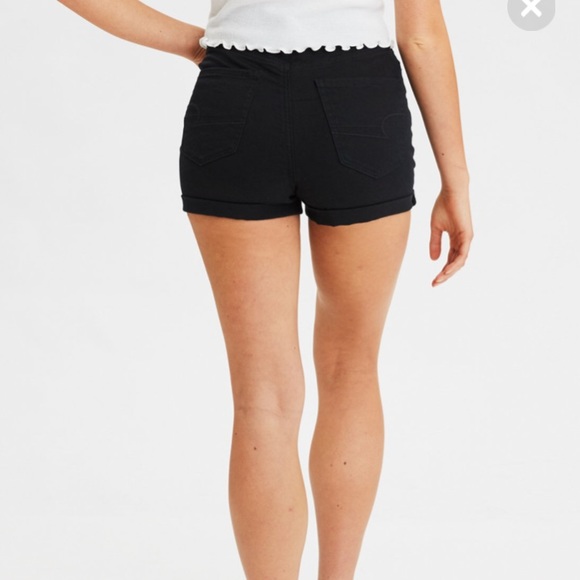 [American Eagle] Black Jean Shorts - Picture 7 of 8